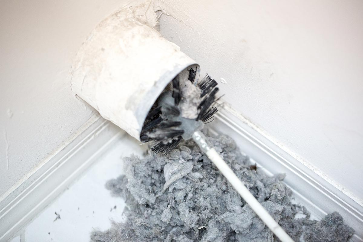 How keeping your dryer vent cleaned can prevent water and mold damage -  Servicestar Restoration